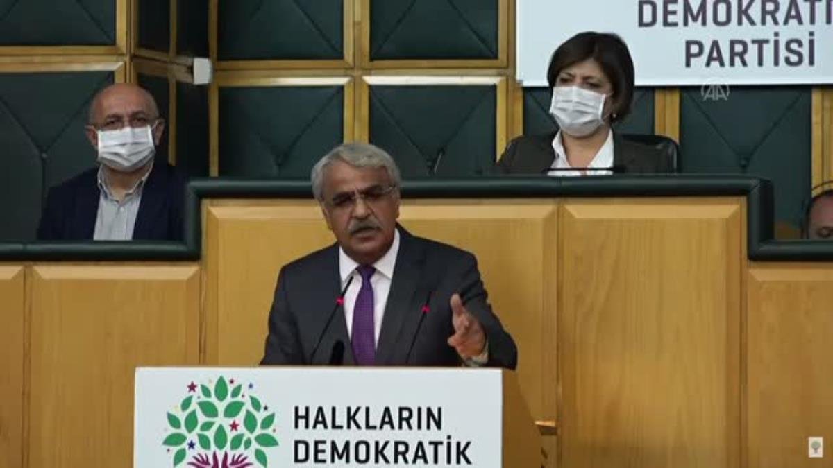 Sancar, HDP TBMM Grup Toplantısı’nda konuştu (1)