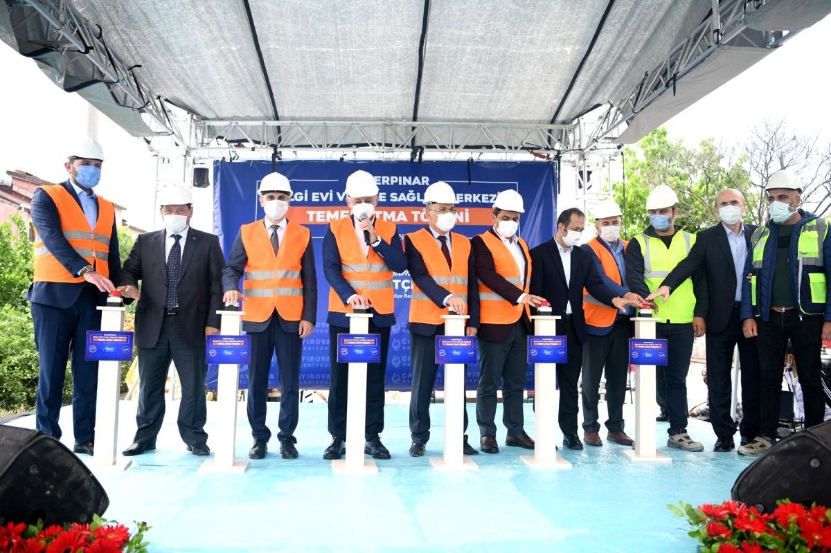 Şekerpınar Bilgi Evi ve Aile Sağlığı Merkezi’nin temeli atıldı