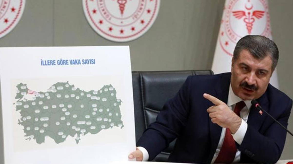 Son Dakika: Bakan Koca illere göre haftalık 100 bin kişide görülen vaka sayısını açıkladı