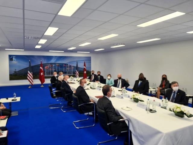 Son dakika haber: Erdoğan ve Biden ilk kez Brüksel’de bir araya geldi