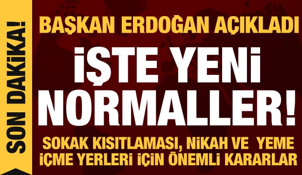 Son dakika haberi: 1 Haziran itibariyle başlayan normalleşmenin tüm detayları!