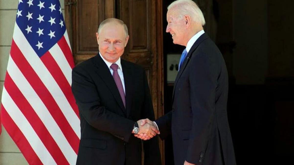 Tam 12 dakika bekletti! Tüm gözlerin çevrildiği Biden-Putin görüşmesi başladı