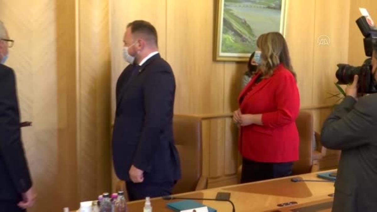 TBMM Başkanı Şentop, AKPM Ukrayna Delegasyonu Başkanı Mezentseva’yı kabul etti (2)