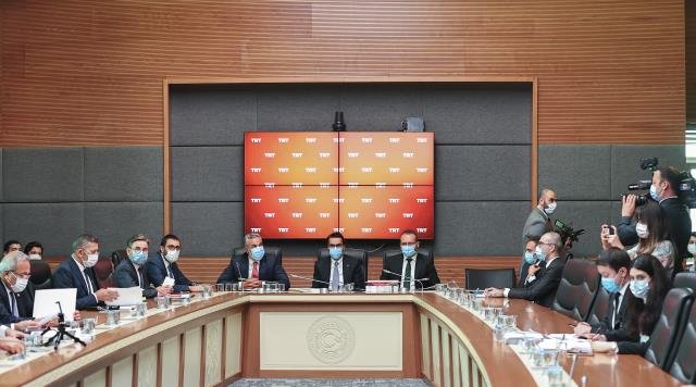 TBMM KİT Komisyonunda TRT Genel Müdürlüğünün 2017-2018 hesapları görüşüldü