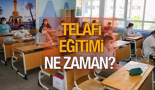 Telafi eğitimi ne zaman başlayacak? MEB Telafi eğitimi programı belli oldu! Yazın okullarda…