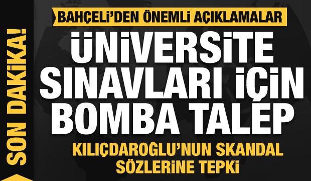 Üniversite sınavları kaldırılacak mı? Bahçeli’den YKS için son dakika teklifi