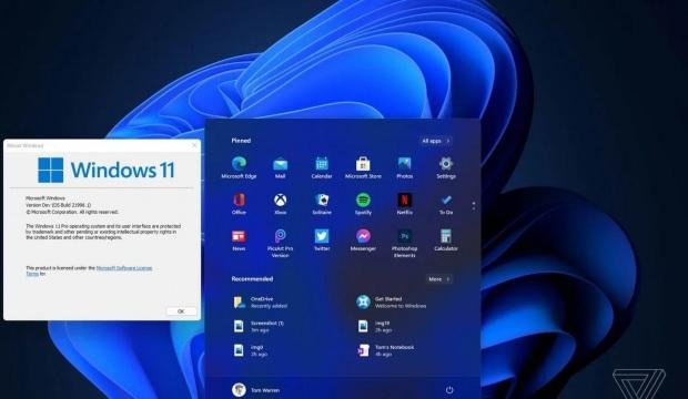 Windows 11 sızdırıldı! İşletim sisteminden ilk görüntüler