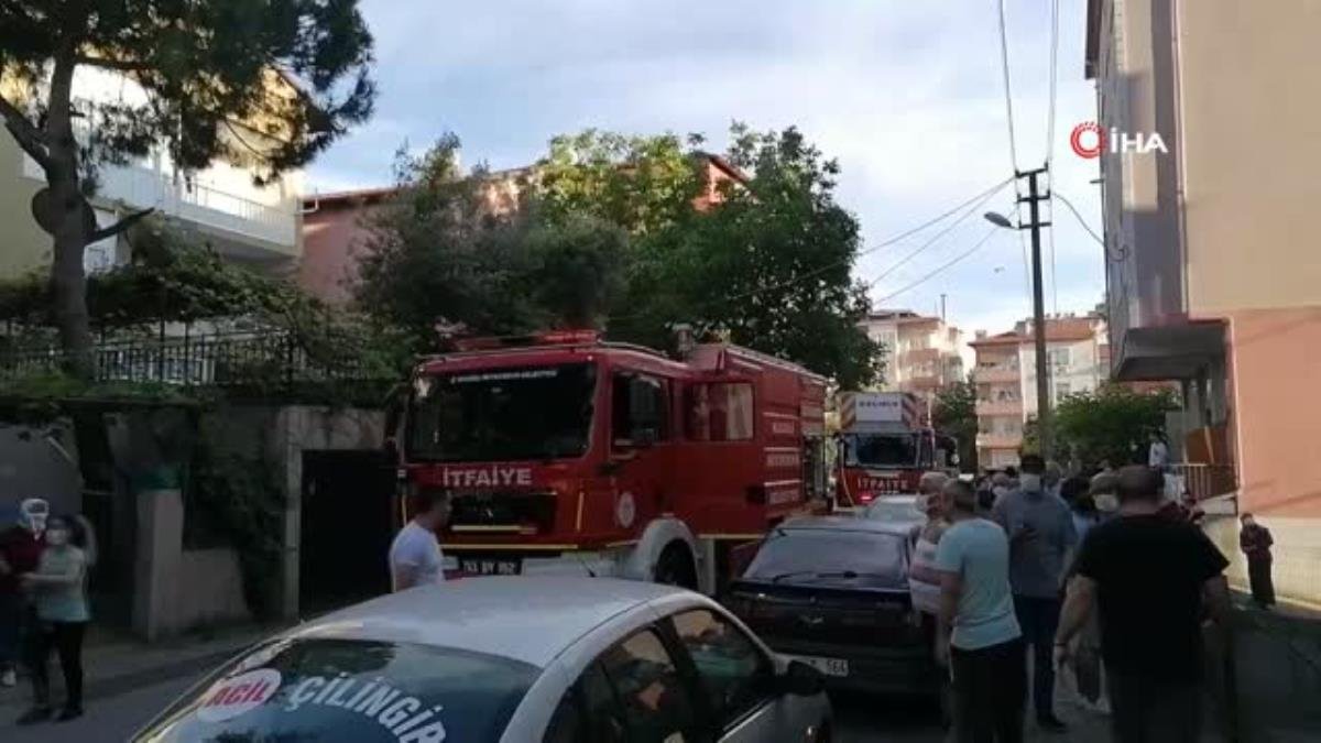 Yangın paniği sosyal mesafeyi unutturdu