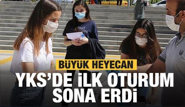 YKS’de ilk oturum sona erdi