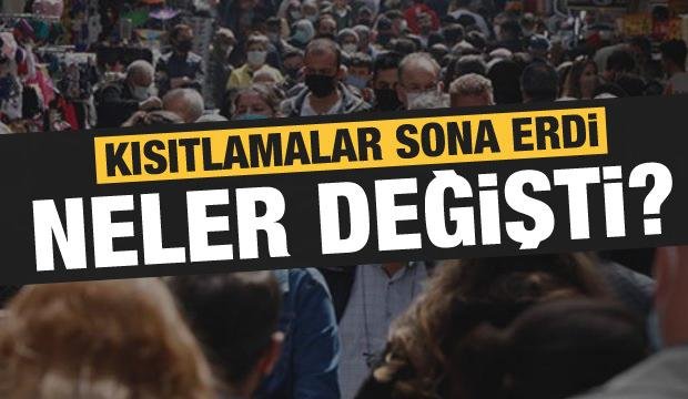 1 Temmuz itibariyle normalleşme başladı! İşte madde madde yapılan değişiklikler