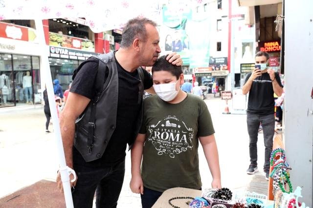 13 yaşındaki Barış’a Haluk Levent sürprizi