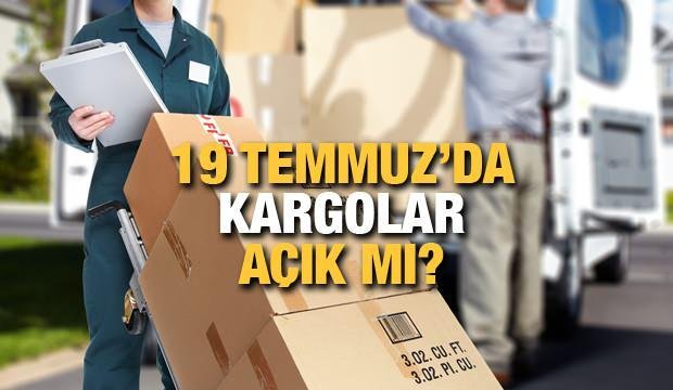 19 Temmuz’da kargolar çalışıyor mu? İşte MNG, Aras, Yurtiçi ve Sürat kargo çalışma saatleri!
