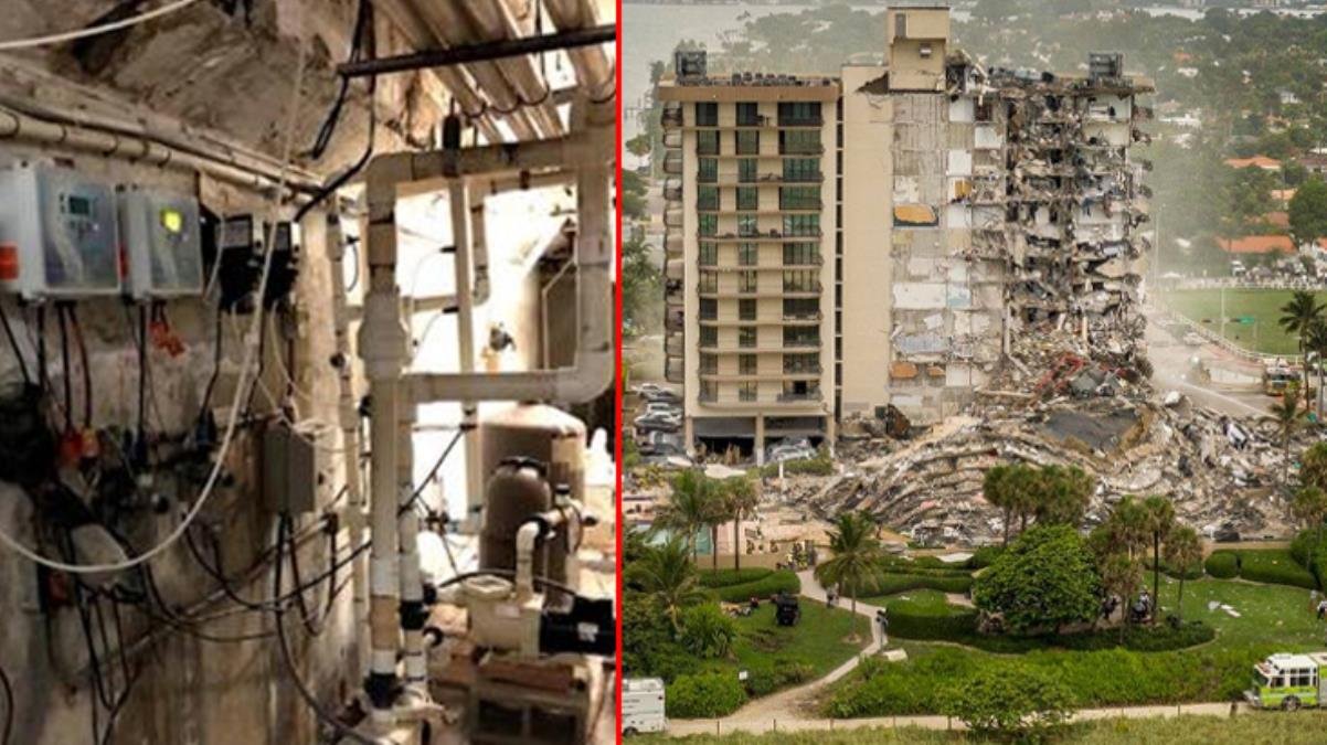 ABD’deki facia göz göre göre gelmiş! Çöken 12 katlı binanın çatlaklarını 36 saat önce fotoğraflayıp yetkililere bildirmiş