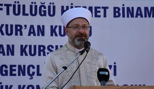 Ali Erbaş: İrşat kaybolursa toplumda huzur kalmaz