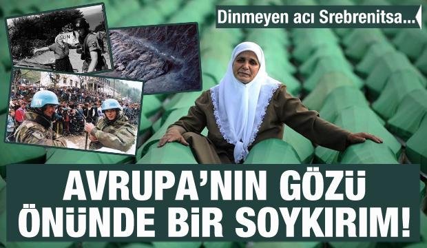 Avrupa’nın gözü önünde bir soykırım! Dinmeyen acı Srebrenitsa