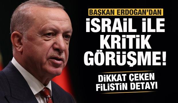 Başkan Erdoğan, İsrail Cumhurbaşkanı Herzog ile telefonda görüştü
