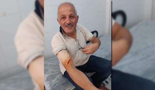 Belediye başkanı kurban keserken yaralandı