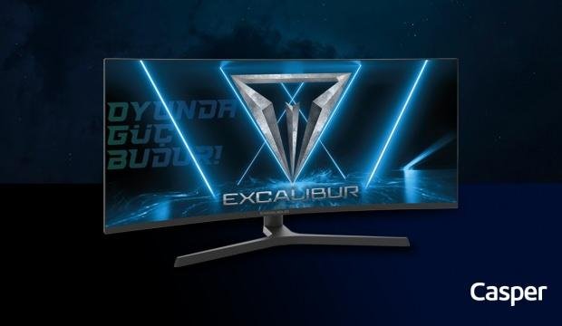 Casper’dan profesyoneller ve oyuncular için yeni monitör: Excalibur 34
