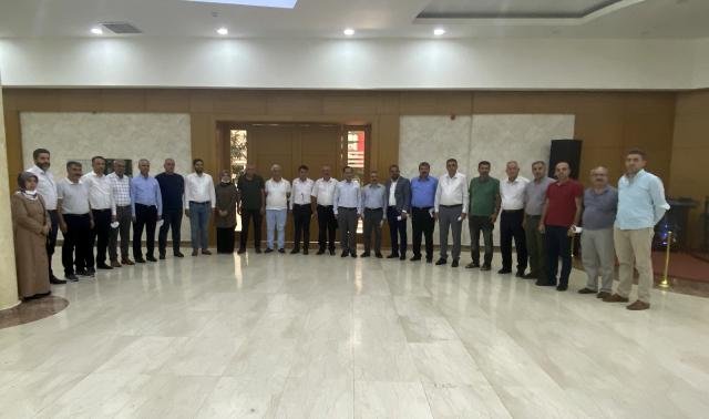 Dağtekin, ilçe başkanlarıyla buluştu