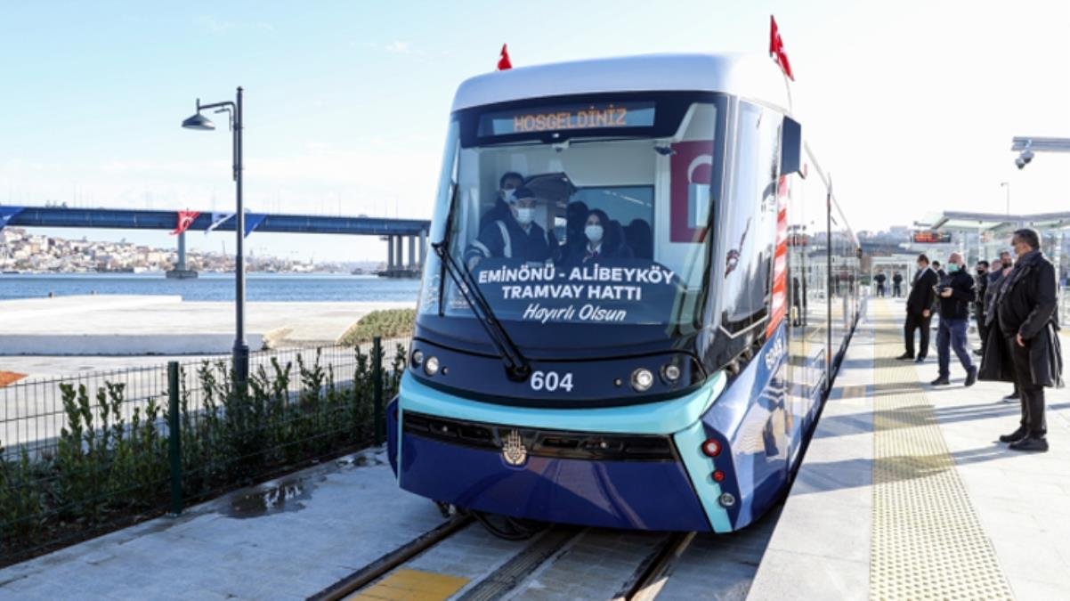 İBB, Eminönü-Alibeyköy tramway hattını tamamlamak için Fransa’dan kredi alacak