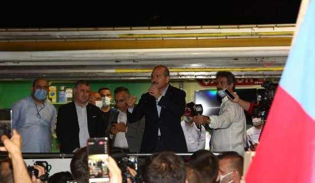 İçişleri Bakanı Soylu, Rize’de 15 Temmuz programında konuştu