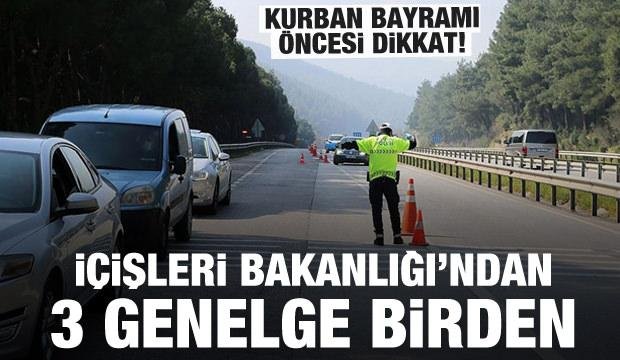 İçişleri Bakanlığı’ndan yeni genelge yayımlandı