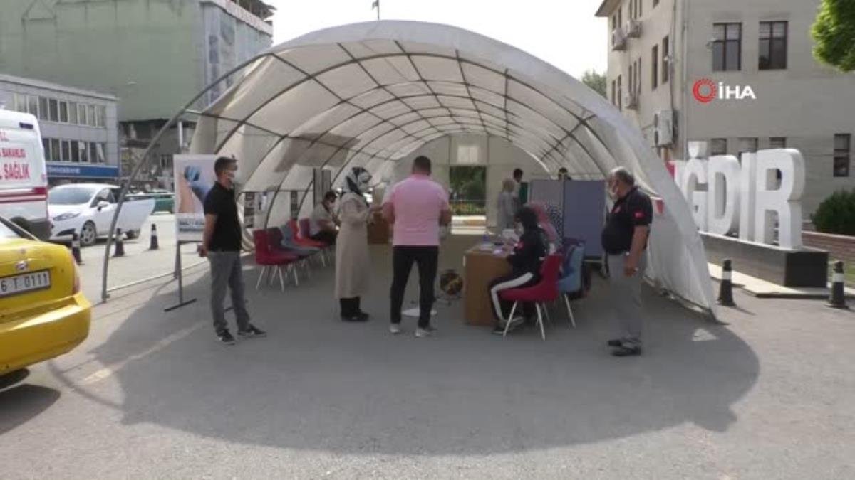 Iğdır’da mobil aşı merkezleri hizmet vermeye devam ediyor