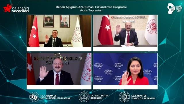 İş gücünün beceri açığı WEF iş birliğiyle azaltılacak