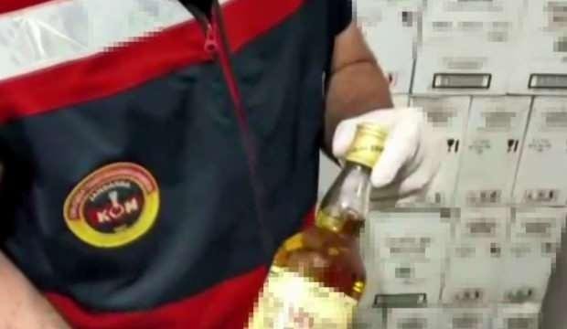 İstanbul’da sahte içki operasyonu