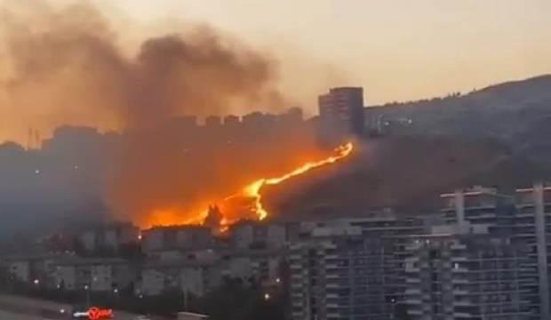 İzmir’de otluk alanlarda çıkan yangınlar söndürüldü