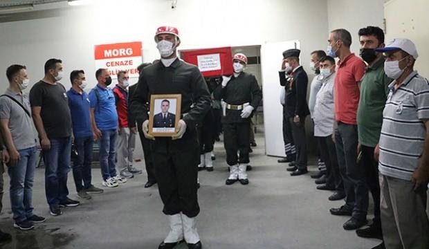 Kazada ölen astsubayın cenazesi, Isparta’ya gönderildi