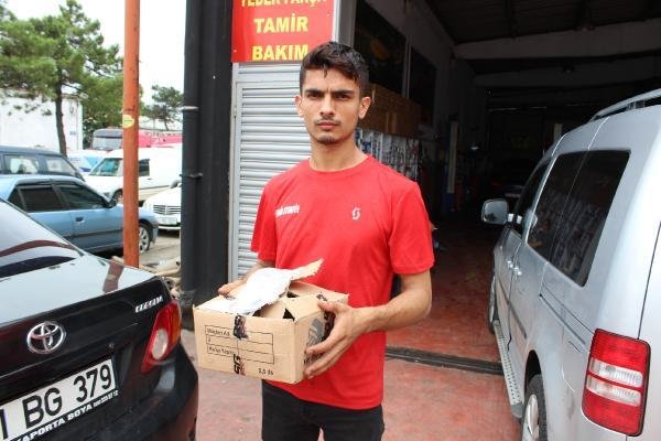 Kompresörü kusurlu diye gönderdi, yerine kavun geldi