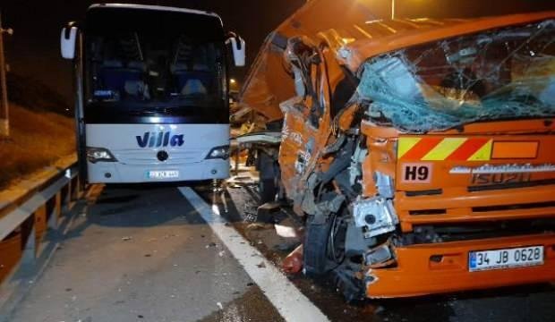 Kuzey Marmara Otoyolu’nda kaza: 4 yaralı