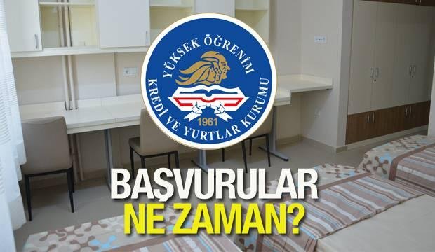 KYK yurt başvuruları ne zaman başlayacak? 2021 KYK yurt başvuru şartları ve tarihleri!