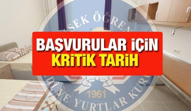 KYK yurt başvuruları ne zaman başlayacak?  2021 yılı başvuruları için kritik tarih! 13 Eylül’de…