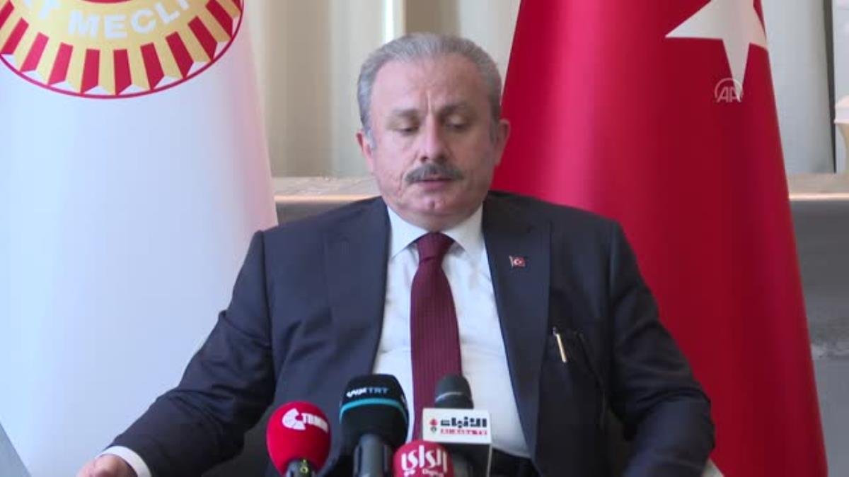 Meclis Başkanı Şentop, gazetecilerin sorularını yanıtladı (6)