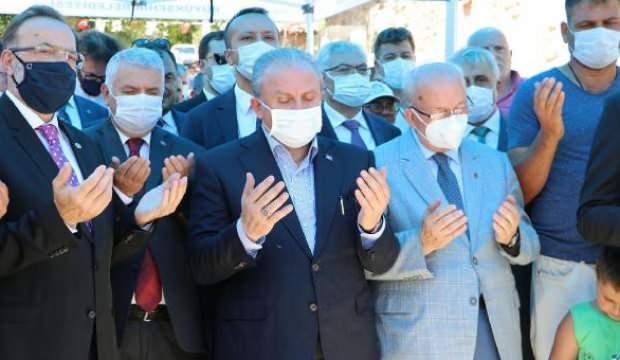 Meclis Başkanı Şentop, tarihi caminin restorasyon sonrası açılışını yaptı