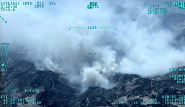Mersin’deki orman yangını 3. gününde! Havadan ve karadan müdahale sürüyor