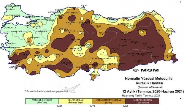 Meteoroloji son haritayı paylaştı! ‘Olağanüstü’ tehlike