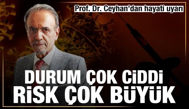 Prof. Dr. Mehmet Ceyhan’dan aşılama hızı ile ilgili kritik uyarı