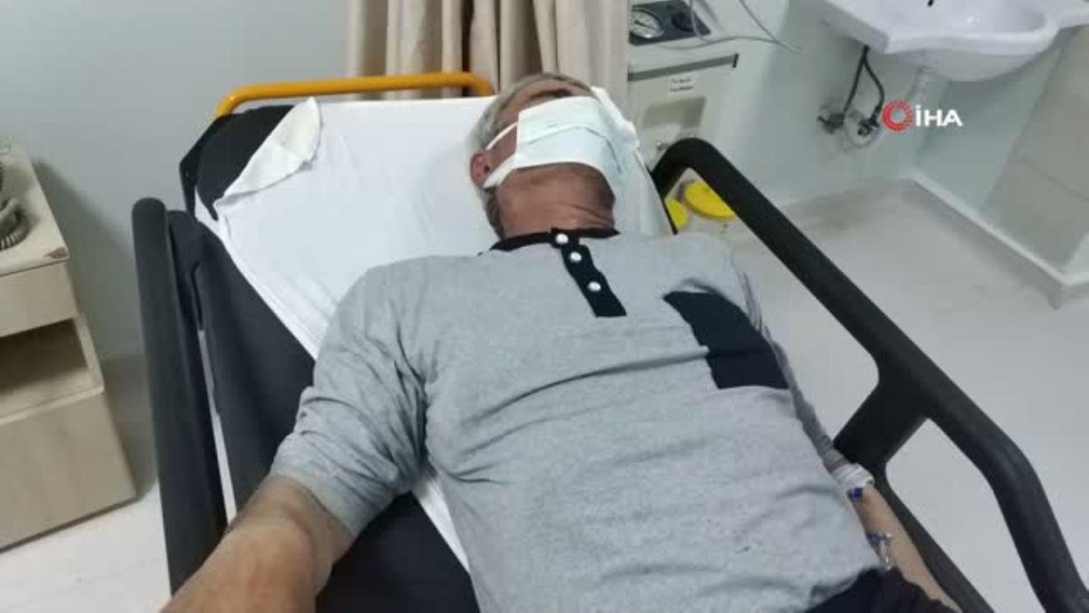 Samsun’da kenenin ısırdığı çiftçi hastanelik oldu