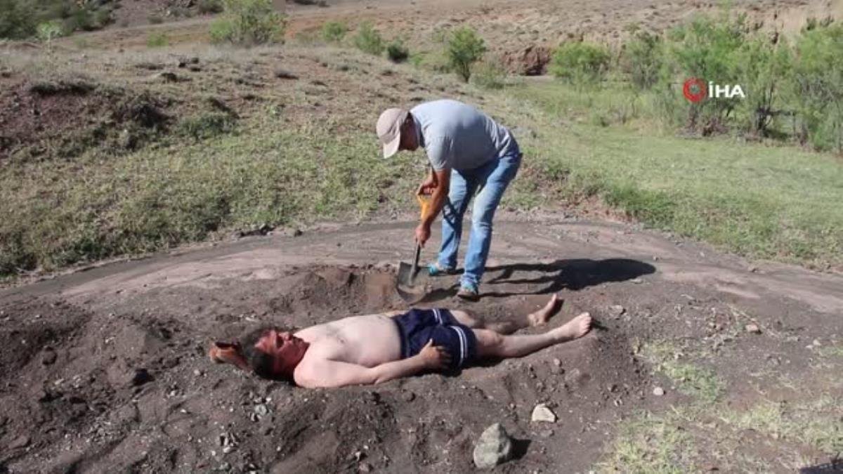 Şifayı kum banyosunda buluyorlar