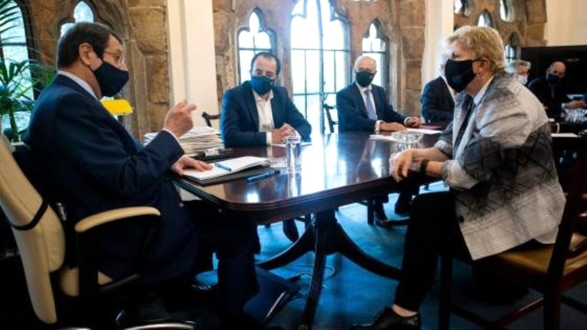 Son dakika haberi… KKTC Cumhurbaşkanı Tatar, BM Genel Sekreterinin Özel Danışmanı Lute’yi kabul etti
