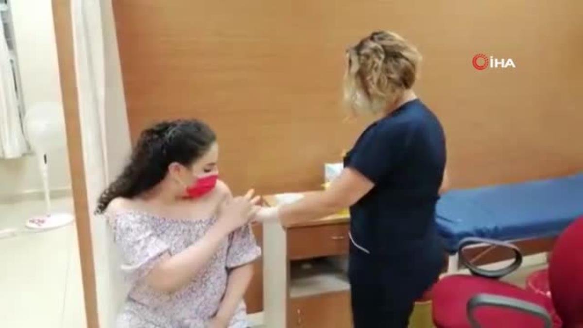 Son dakika haberleri: Bugünkü 1 milyonuncu doz, Nazilli Devlet Hastanesi’nde yapıldı