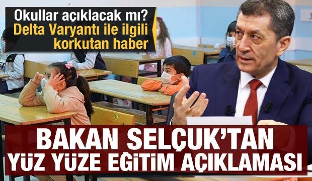 Son Dakika: Okullar açılacak mı? Ziya Selçuk’tan bir açıklama daha geldi!