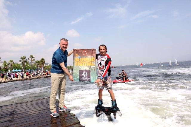 Su Sporları Festivali nefesleri kesti