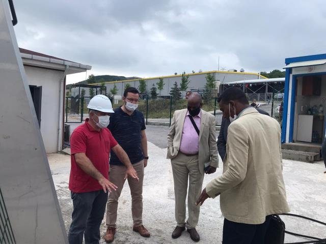 Sudan’dan gelen heyet mezbahayı ziyaret etti