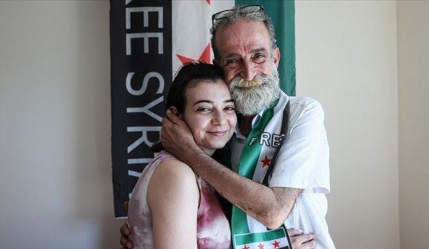 Suriyeli baba-kızdan 12 yıl sonra göz yaşartan buluşma