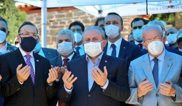 TBMM Başkanı Şentop restorasyonu tamamlanan tarihi Güzelköy Camisi’nin açılışını yaptı