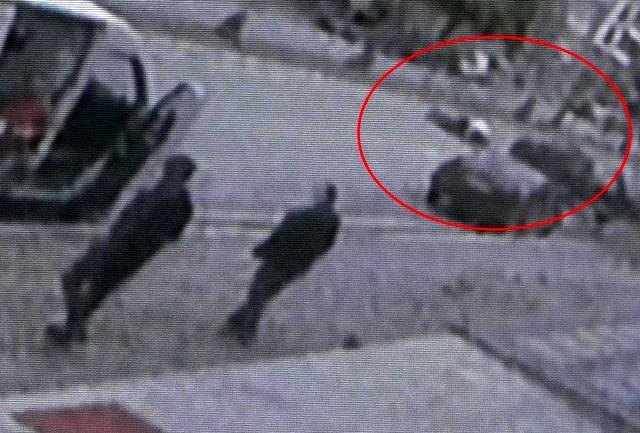 Ters yönden giden motosikletli, otomobille böyle çarpıştı